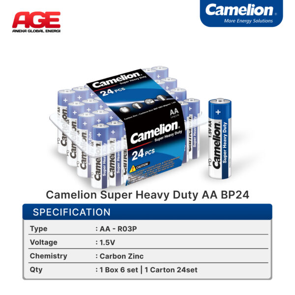 Camelion Super Heavy Duty A2 BP24