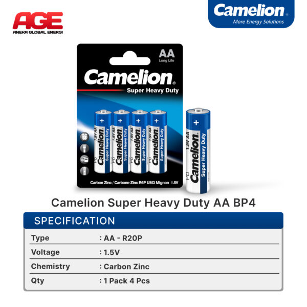 Camelion Super Heavy Duty A2 BP4