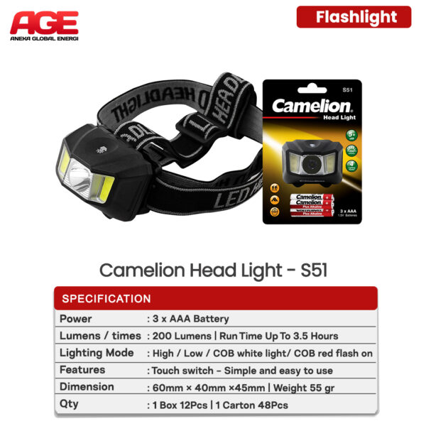 Camelion HeadLight RS218