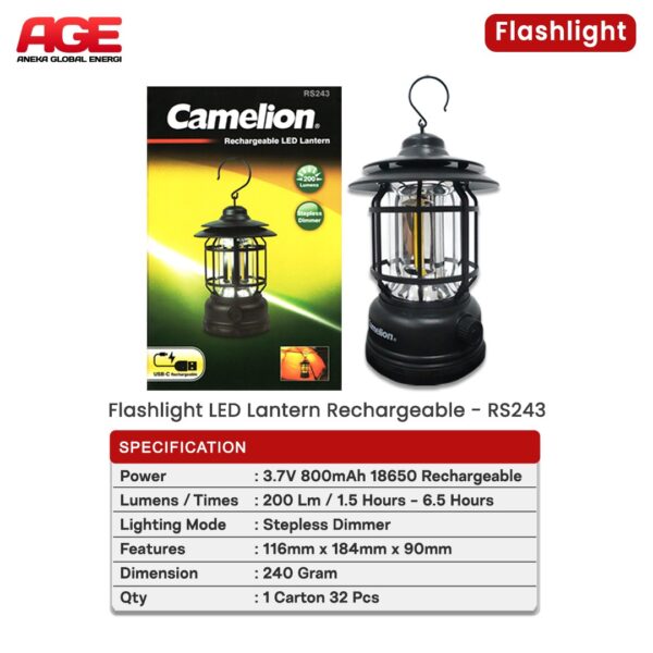 Camelion FlashLight RS243