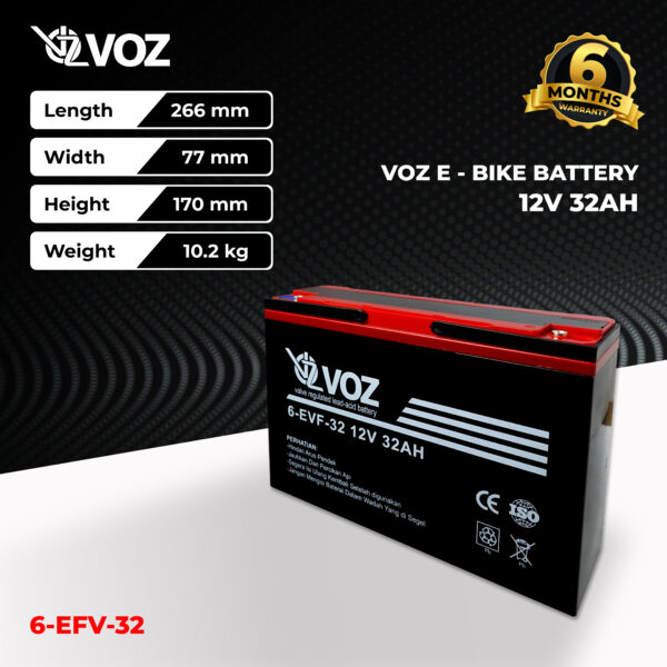 VOZ E-Bike 12V 32 Ah - Image 2