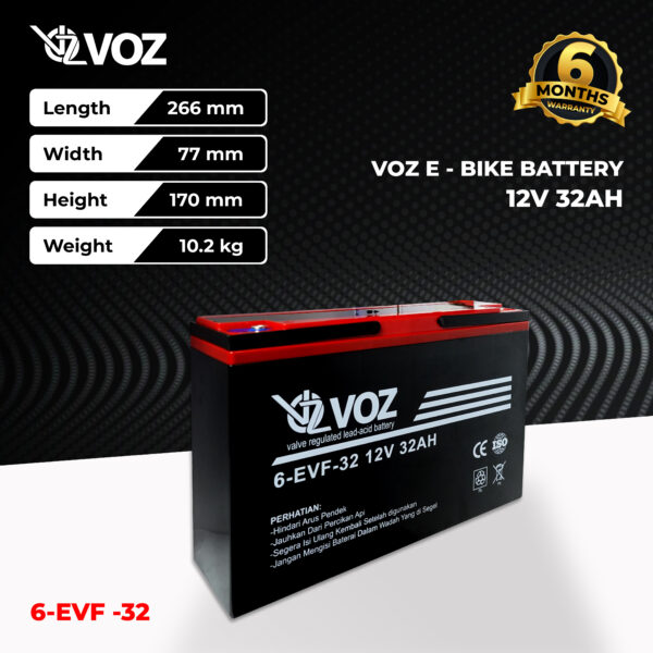 VOZ E-Bike 12V 32 Ah - Image 3