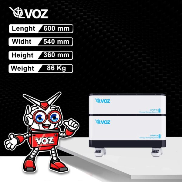 VOZ All In One Energy Store System 5KW Inverter + 5.12KWH - Image 2