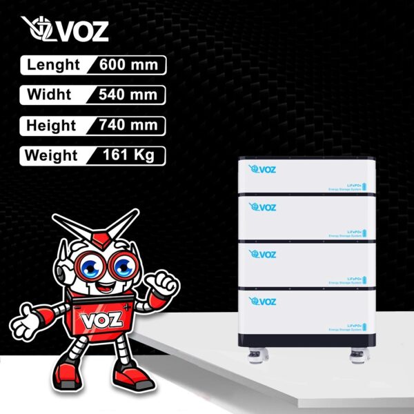 VOZ All In One Energy Store System 5KW Inverter + 15.36KWH - Image 2