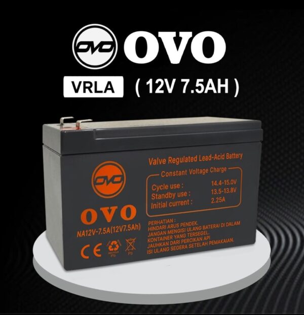 OVO 12V 7.5 Ah