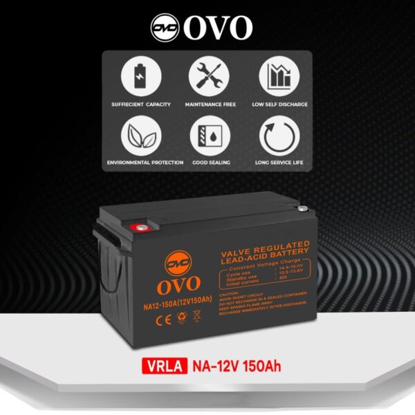 OVO VRLA 12V 150 Ah