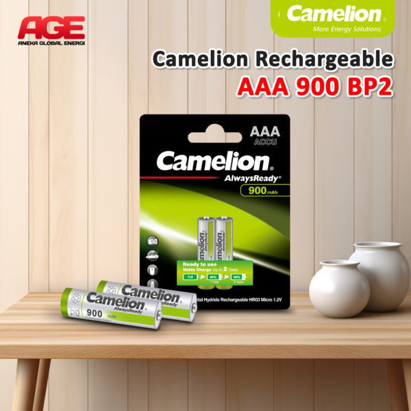 Camelion Rechargeable A3 900 BP2 - Image 2