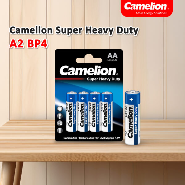 Camelion Super Heavy Duty A2 BP4 - Image 2