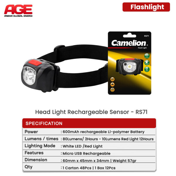 Camelion HeadLight RS71