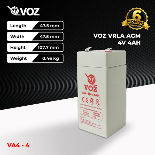 VOZ VRLA 4V 4 Ah - Image 2