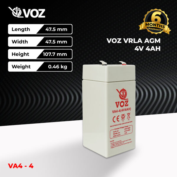 VOZ VRLA 4V 4 Ah - Image 3