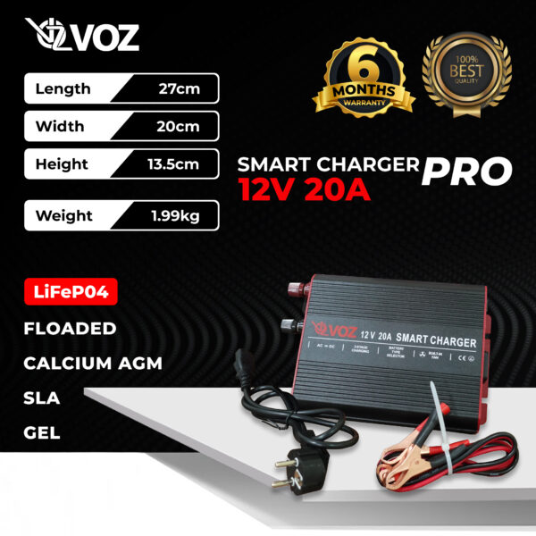 SMART CHARGER  PRO (12V-20A) - Image 2