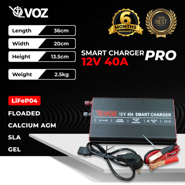 SMART CHARGER  PRO (12V-40A) - Image 2