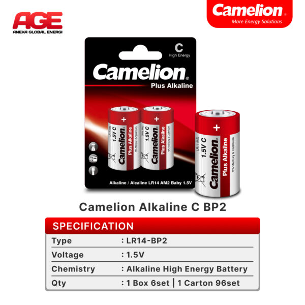 Camelion Alkaline C BP2