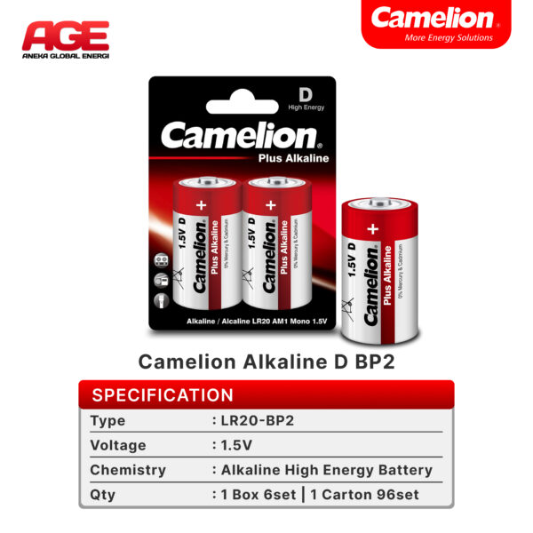 Camelion Alkaline D BP2
