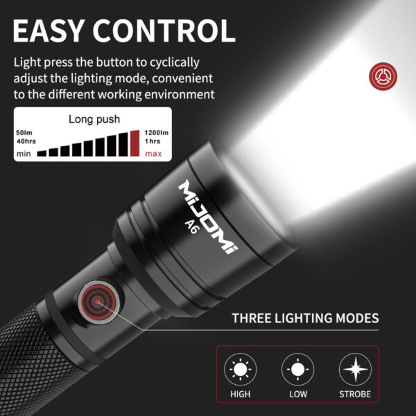 Mijomi Flashlight A6 - Image 2