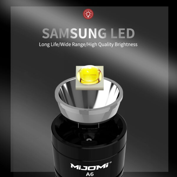 Mijomi Flashlight A6 - Image 4