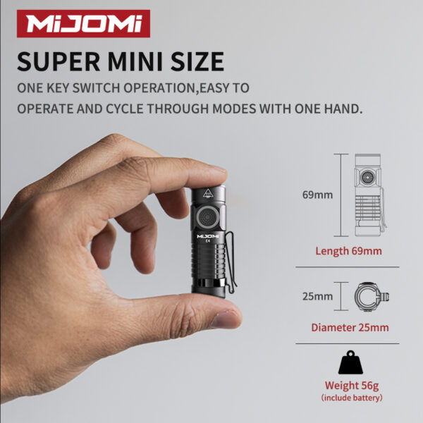 Mijomi Flashlight E4 - Image 3