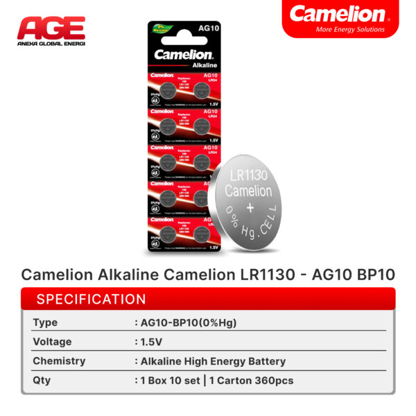 Camelion LR1130 - AG10 BP10
