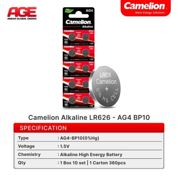 Camelion LR626 - AG4 BP10