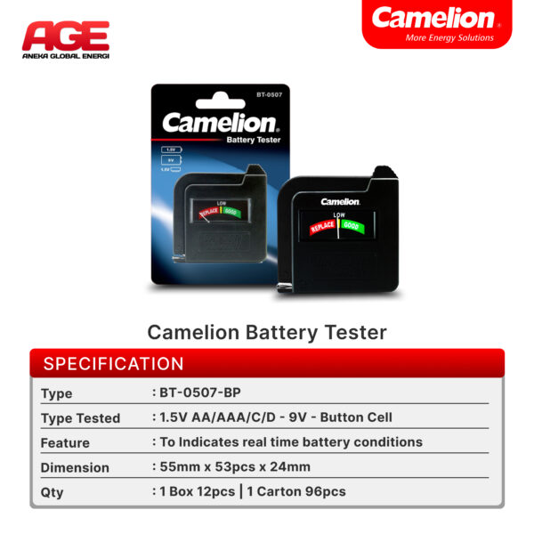 Camelion Battery Tester