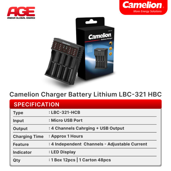 Camelion Charger LBC-321-HCB