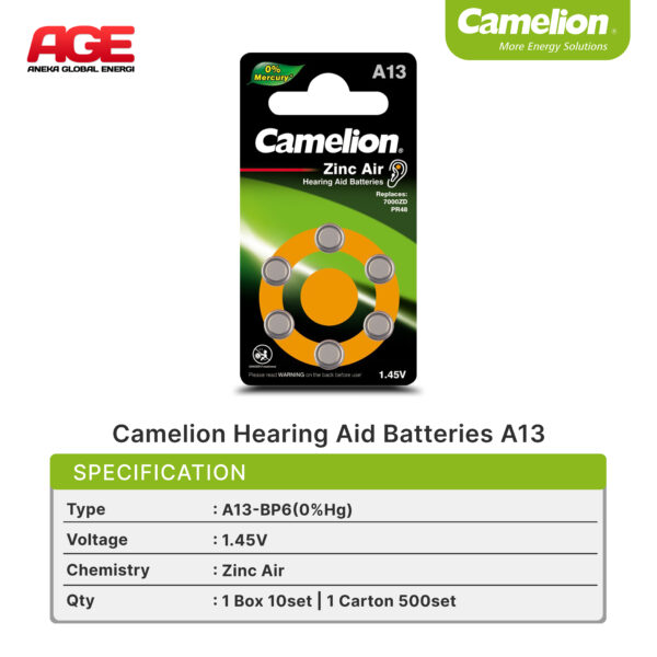 Camelion Hearing Aid A13