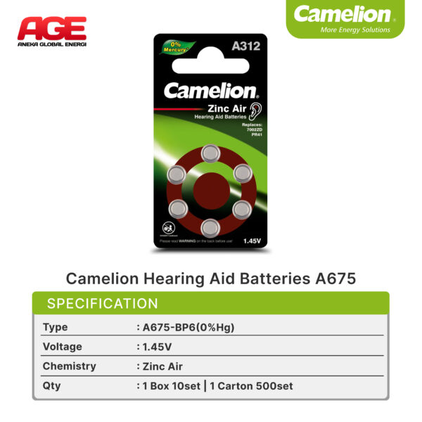 Camelion Hearing Aid A675