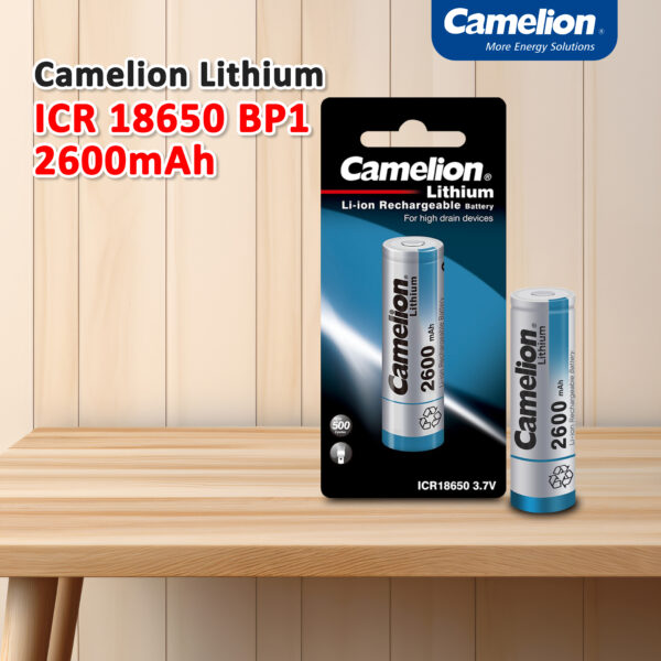 Camelion ICR18650 2600 mAh - Blister - Image 2