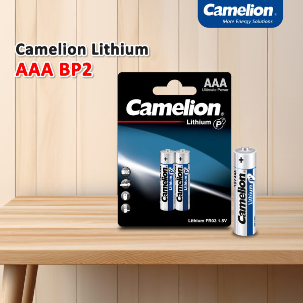 Camelion Lithium AAA BP2 - Image 2
